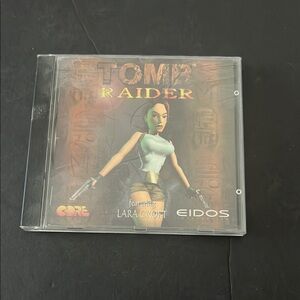 Tomb Raider PC Game CD with Case